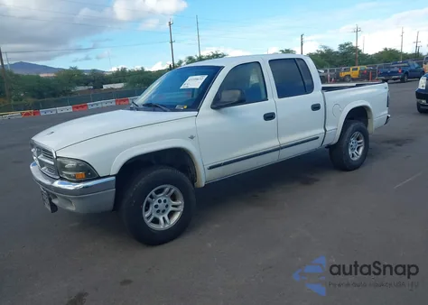 2002 Dodge Dakota Slt z USA, uszkodzony, nr VIN 1B7HG48Z82S517093